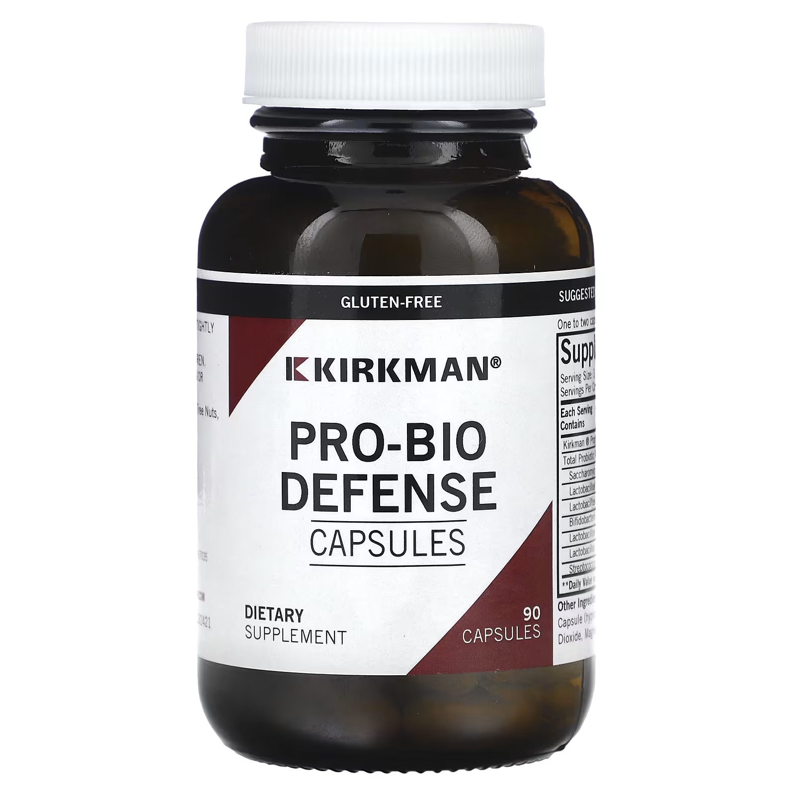Kirkman Labs Pro-Bio Defense 90 капсул kirkman labs органический комплекс витамина b 90 капсул