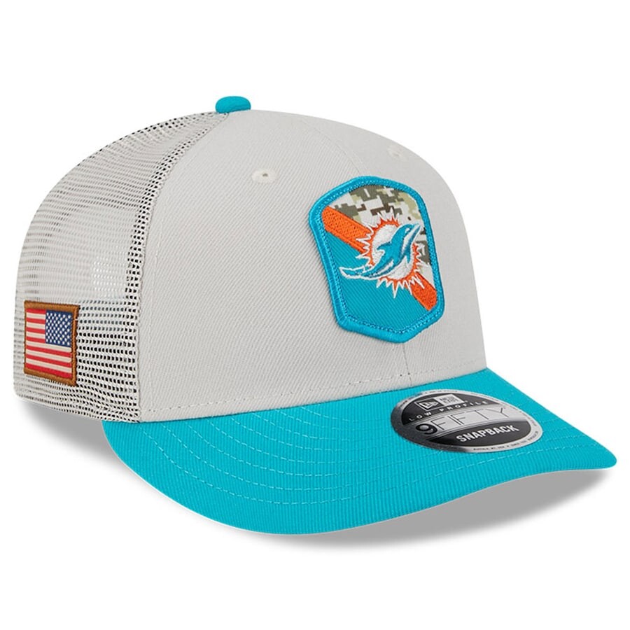 

Бейсболка New Era Miami Dolphins, серый
