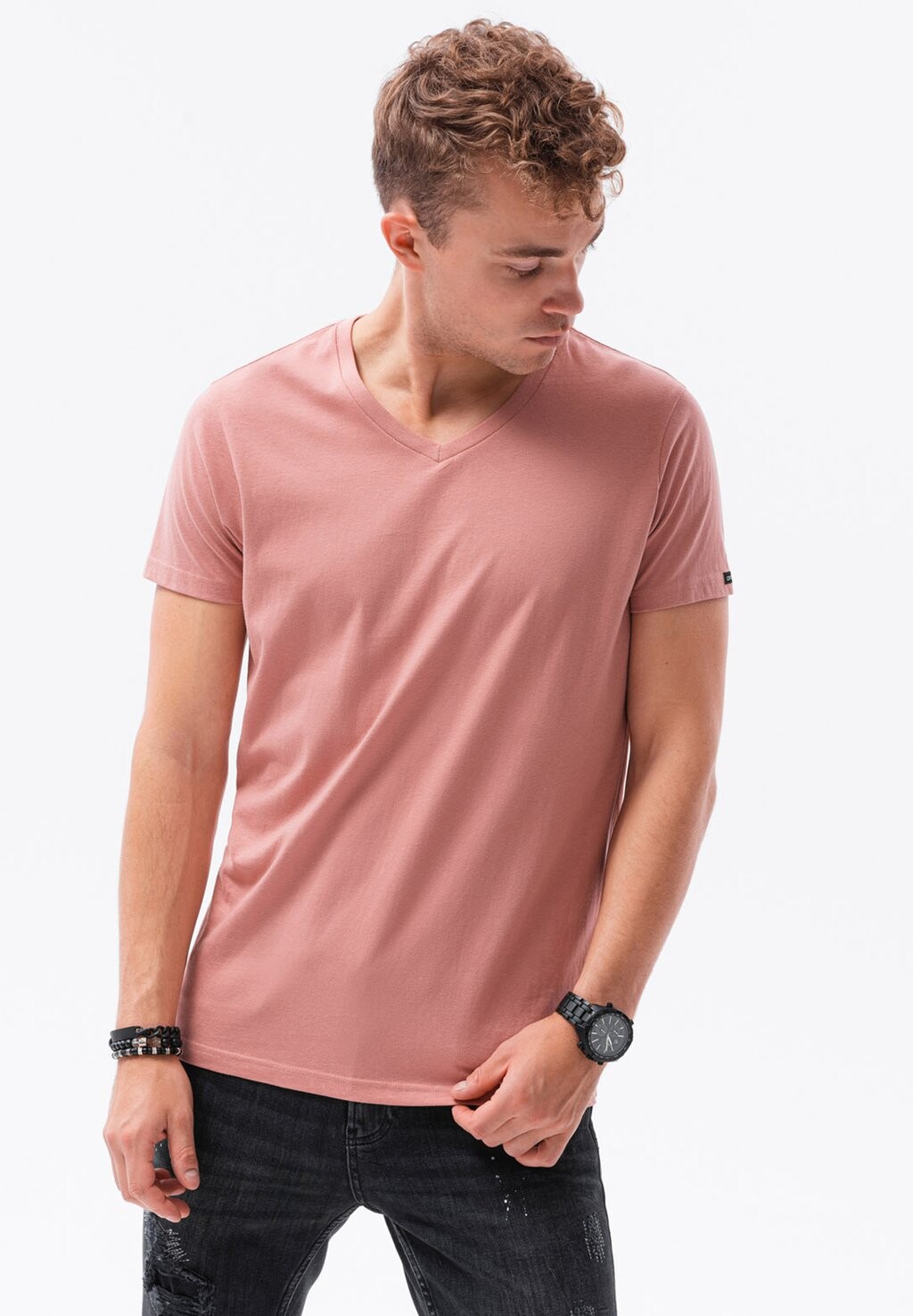 

Футболка базовая Ombre, цвет pink