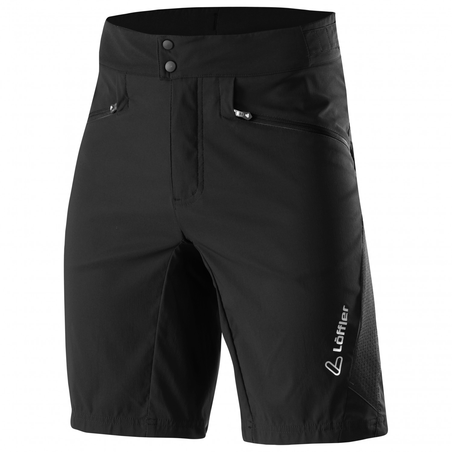 Велосипедные шорты Löffler Bike Shorts Swift Comfort Stretch Light, черный шорты rhone 6 swift shorts lined