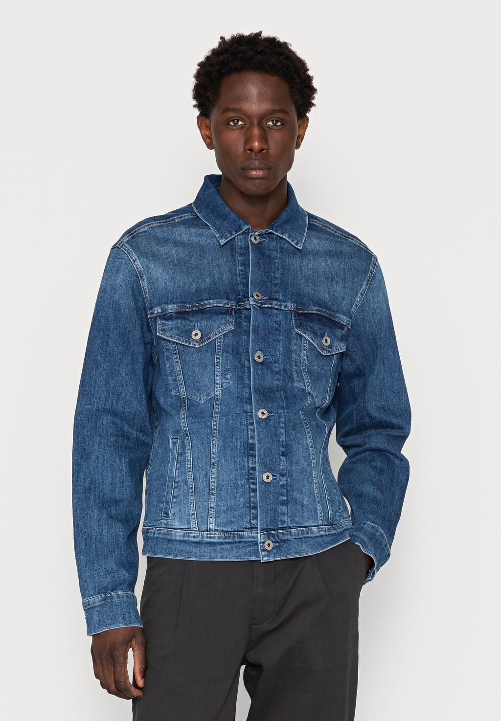 

Джинсовая куртка Pepe Jeans PINNER, цвет denim