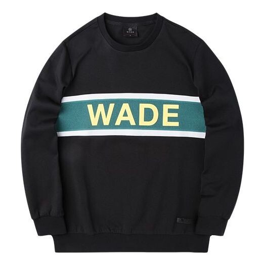 

Толстовка way of wade вязаный пуловер с принтом алфавита Li-Ning, черный