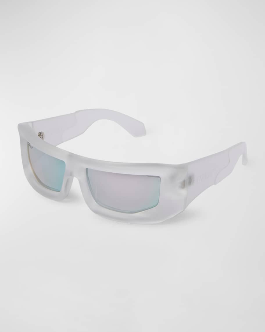 

Мужские солнцезащитные очки с запахом из ацетата вулканита Off-White