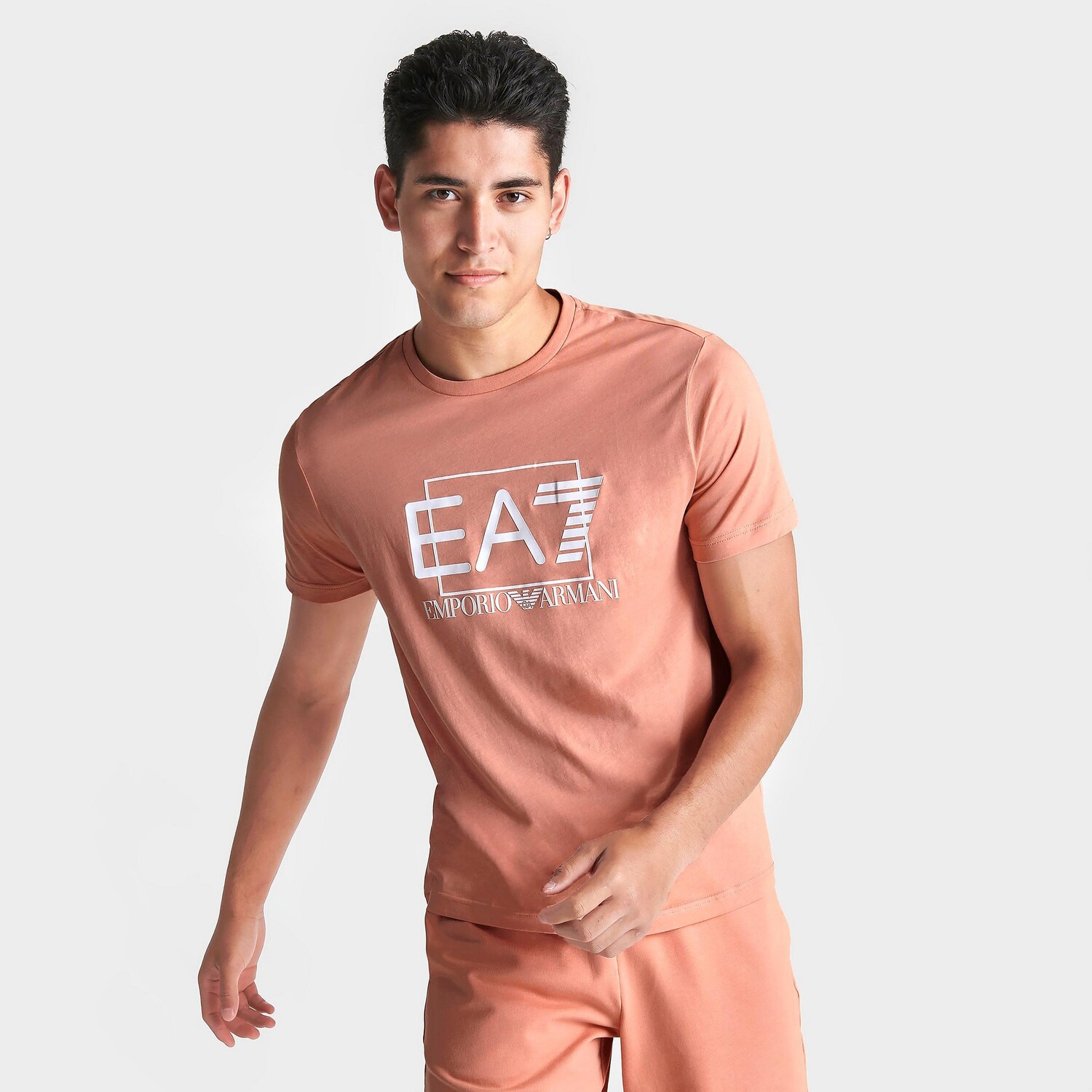 

Мужская футболка EA7 Emporio Armani Train с видимостью, розовый