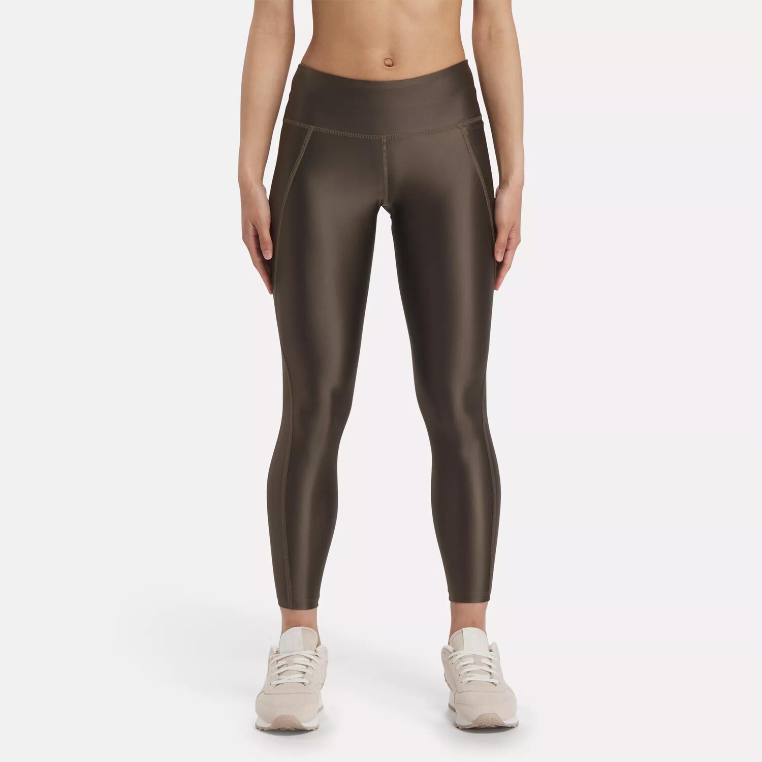 

Леггинсы Lux Shine с высокой посадкой Reebok, цвет Grout