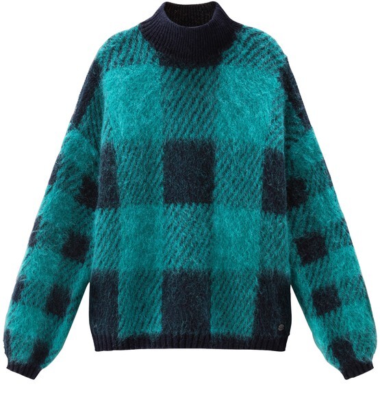 

Шерстяная водолазка в клетку Buffalo Woolrich