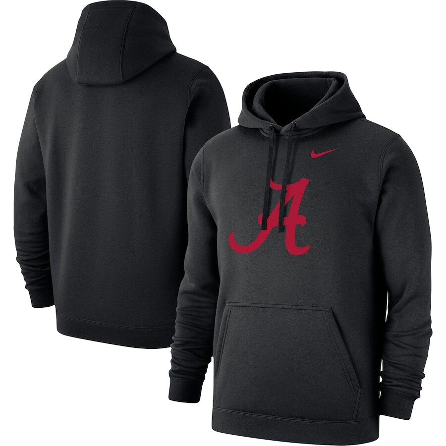 

Пуловер с капюшоном Nike Alabama Crimson Tide, черный