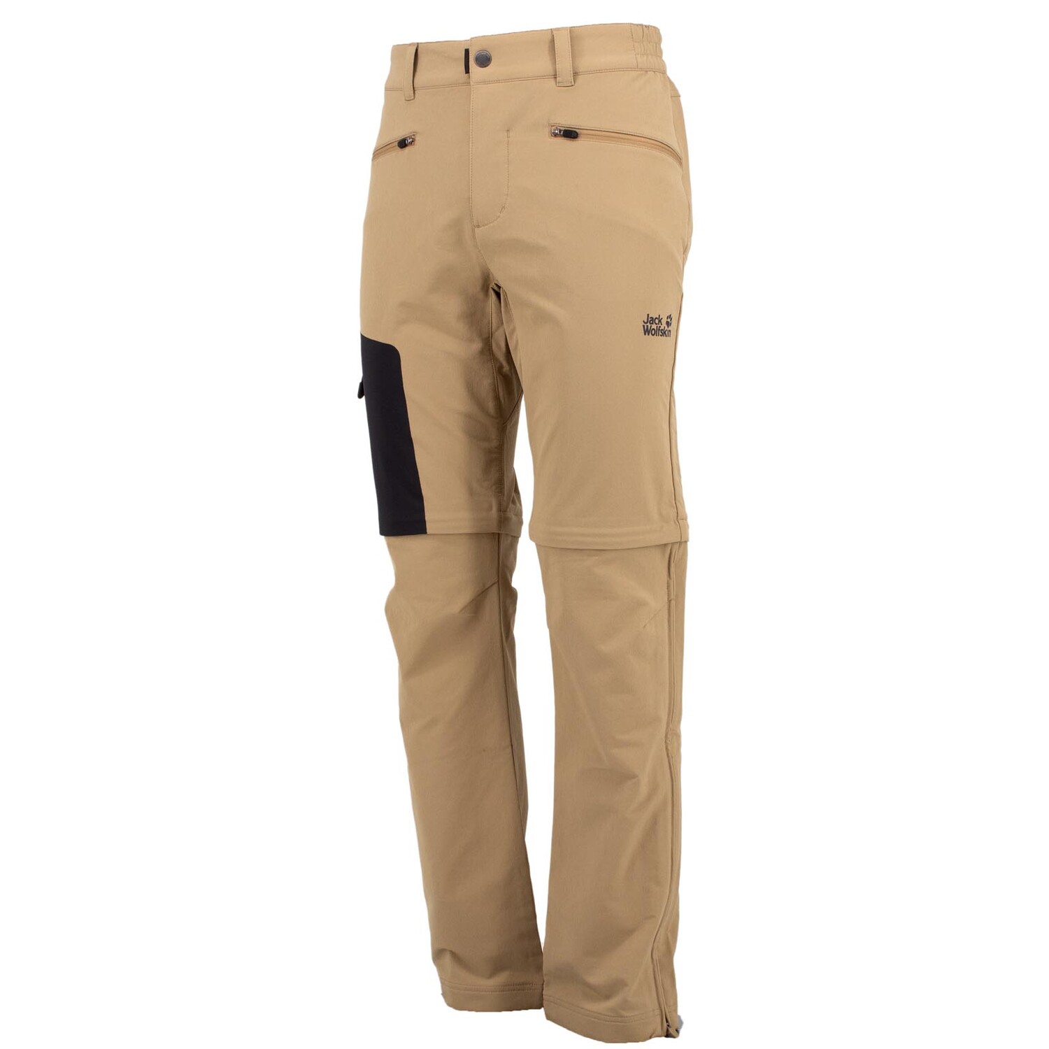 

Брюки Jack Wolfskin Hose Activate Zip Away Pants, коричневый