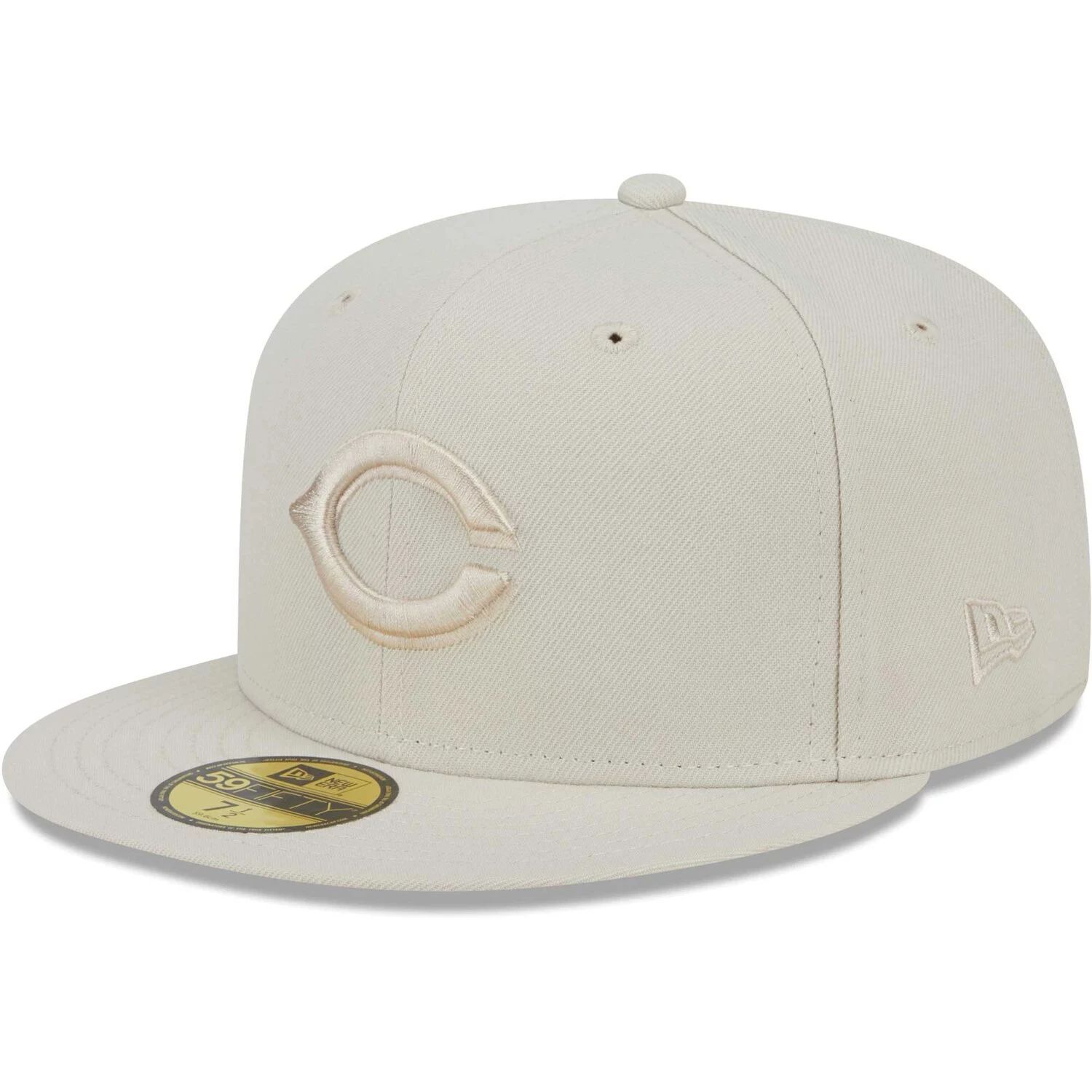 

Мужская приталенная шляпа New Era цвета хаки Cincinnati Reds в тон 59FIFTY