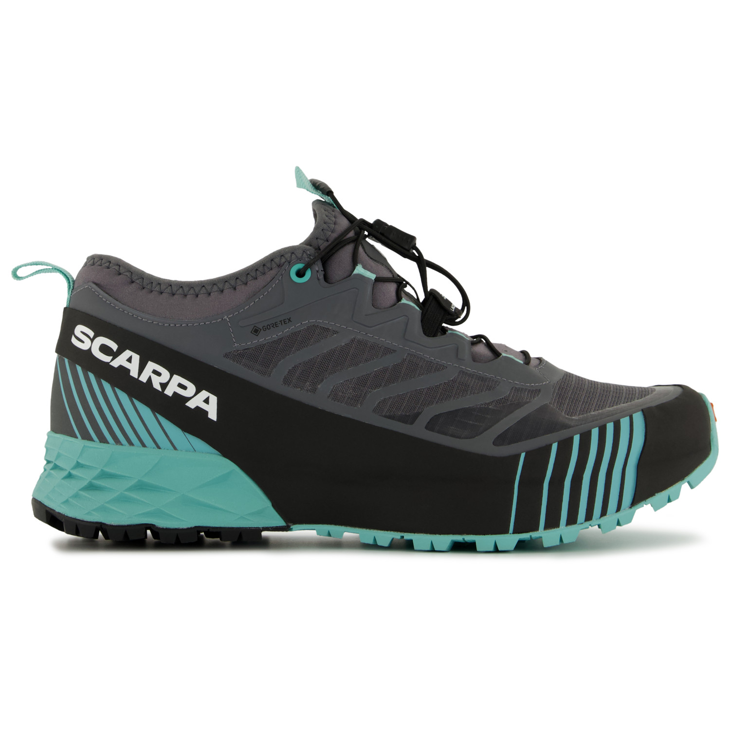Кроссовки для бега по пересеченной местности Scarpa Women's Ribelle Run GTX, цвет Anthracite/Blue Turquoise