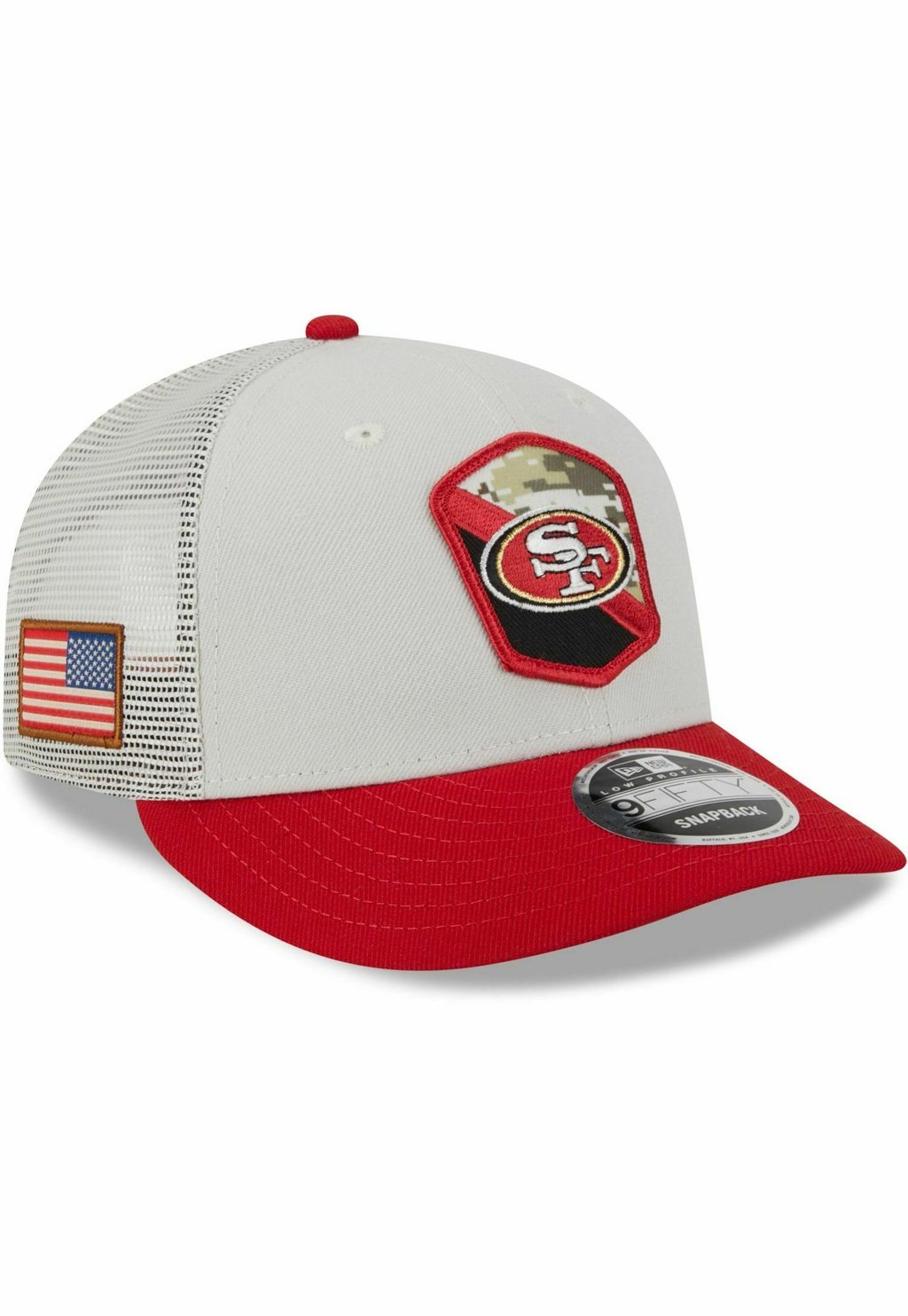 

Кепка 9Fifty Low Profile Snap Nfl Salute To Service New Era, Сан-Франциско Эрс