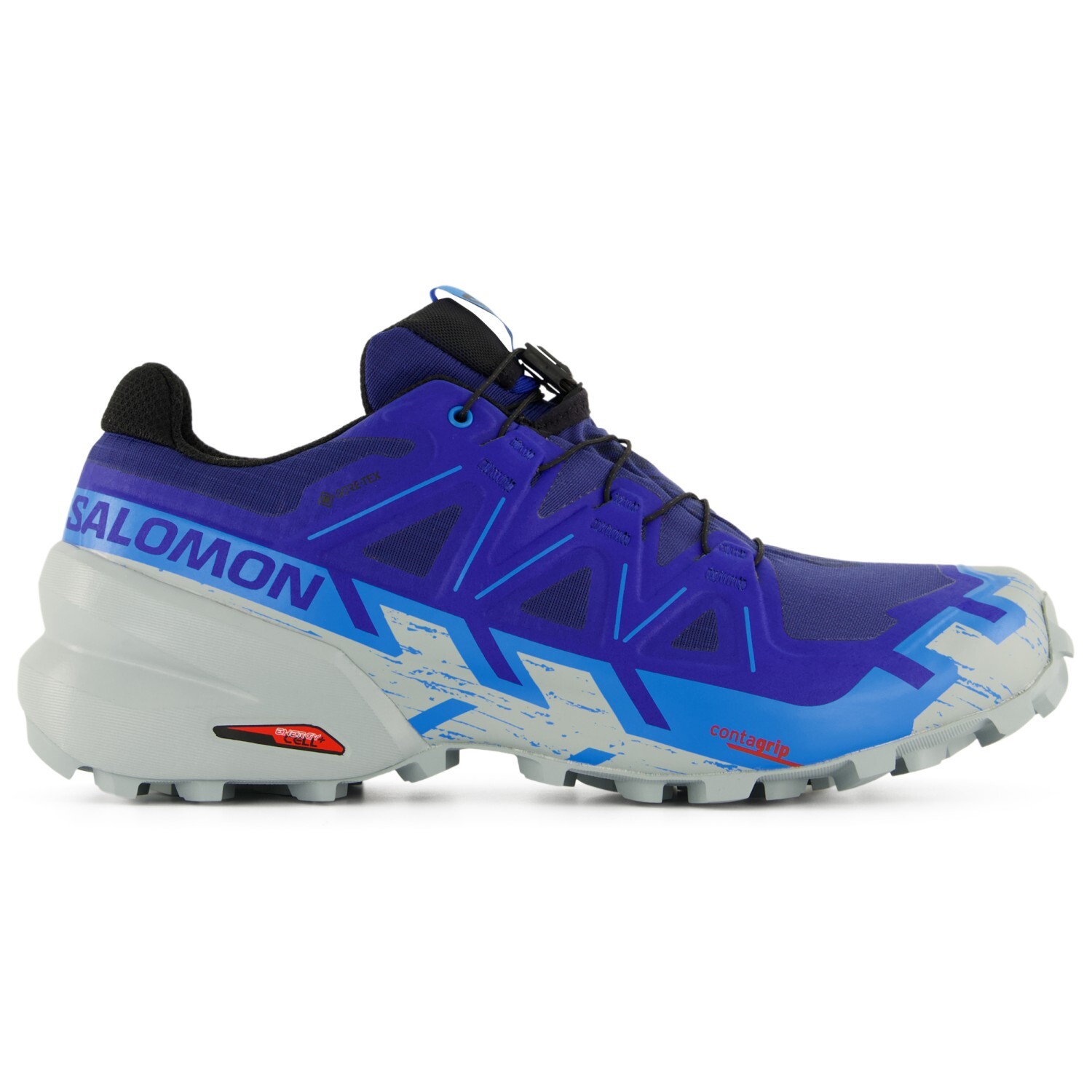 

Кроссовки для бега по пересеченной местности Salomon Speedcross 6 GORE TEX, цвет Blue Print/Ibiza Blue/Quarry