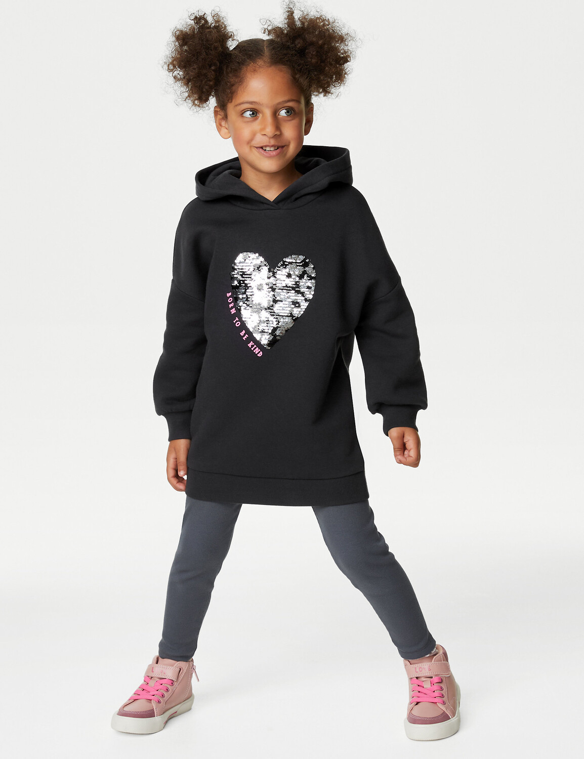 

Наряд с верхом и низом из богатого хлопка (2–8 лет) Marks & Spencer