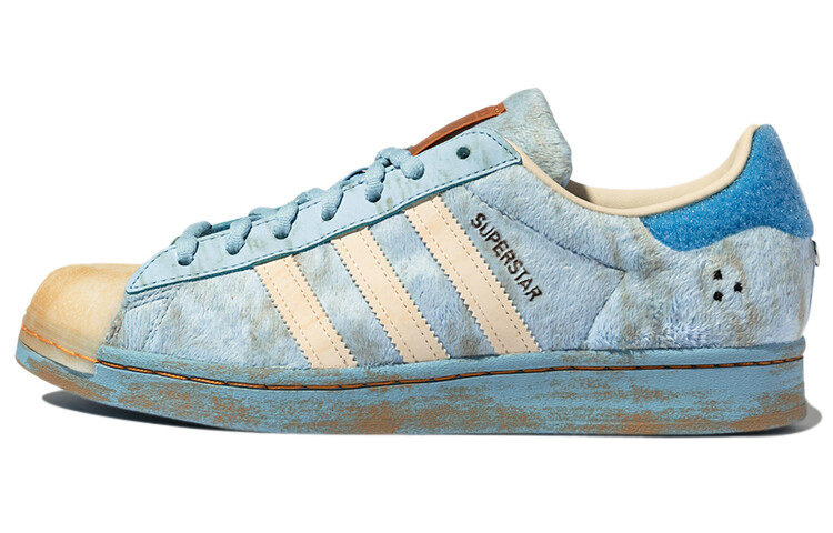 

Кроссовки унисекс Superstar Melting Sadness x Adidas Originals 2022 CNY синие