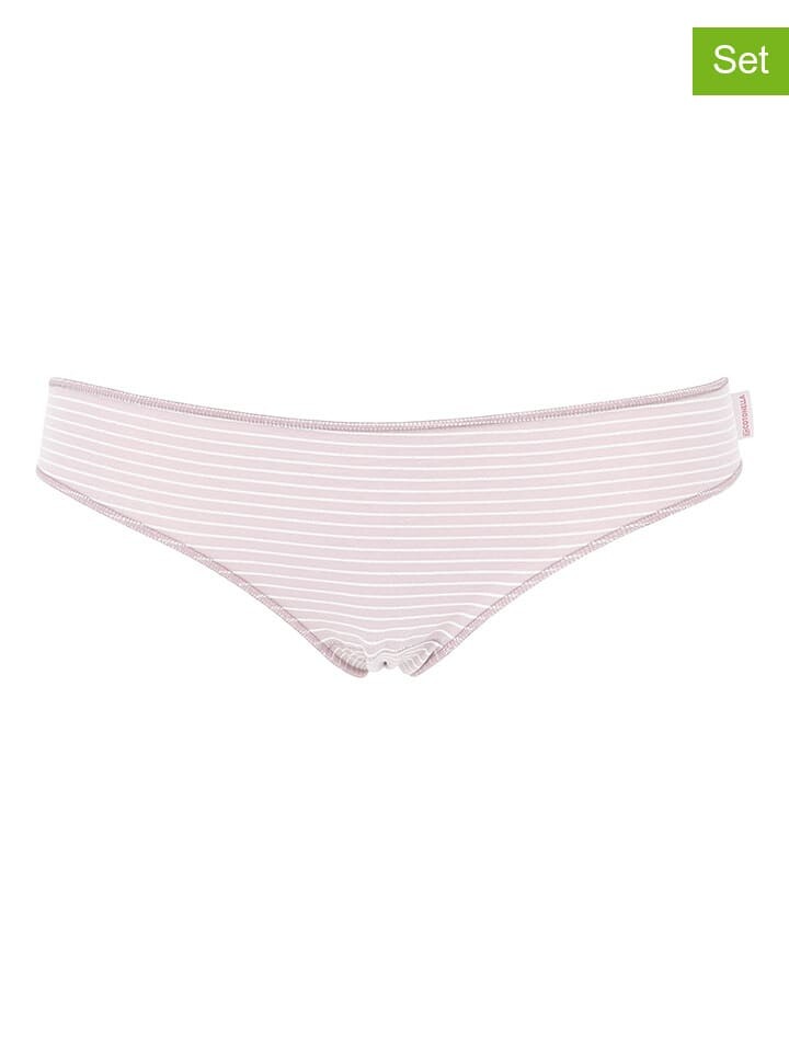 

Трусы COTONELLA 2er Set Pantys, цвет rosa/grau