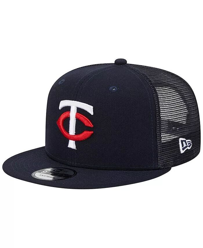 

Мужская темно-синяя кепка Minnesota Twins Team Color Trucker 9FIFTY Snapback New Era, синий