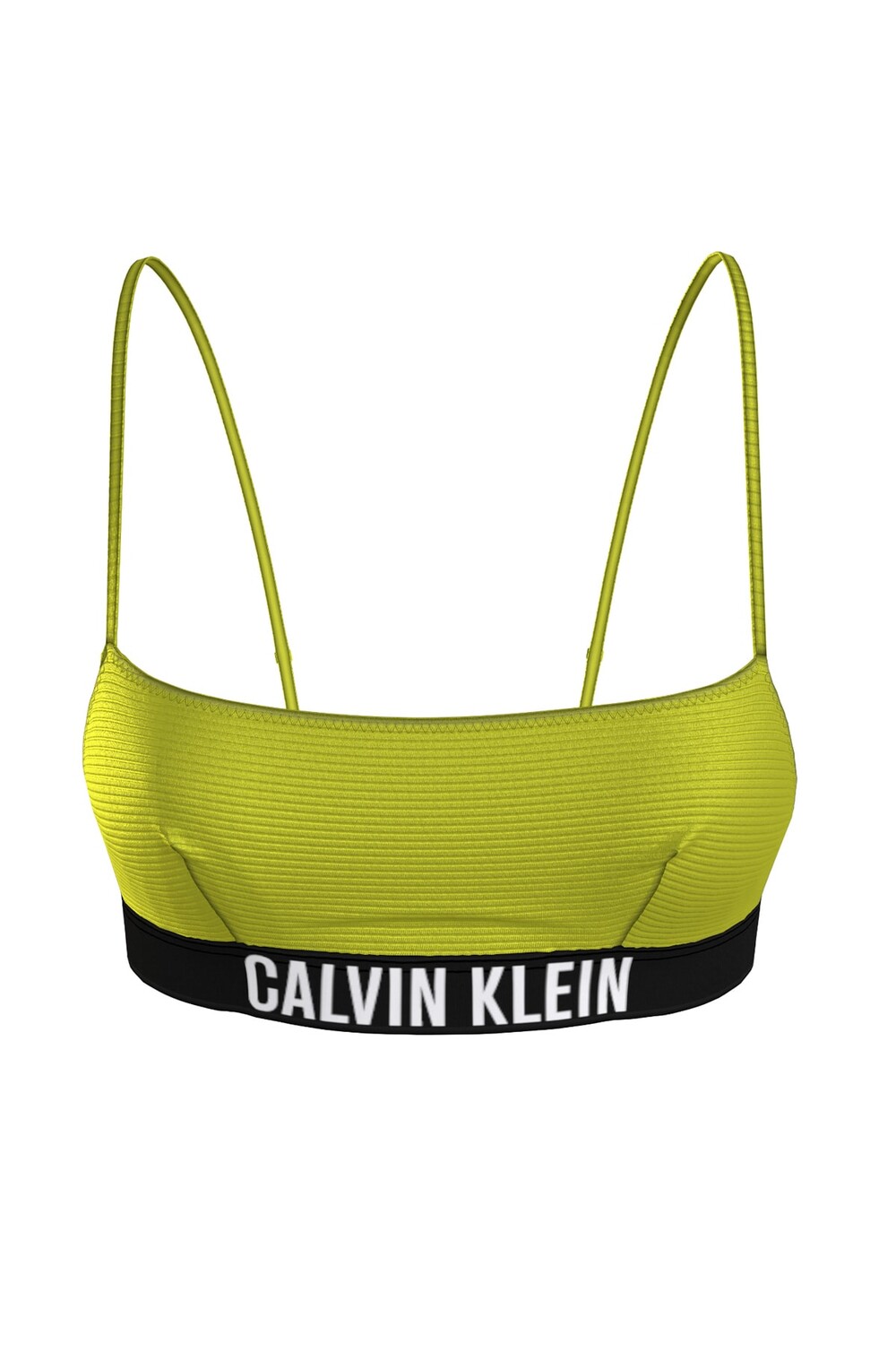 

Верх бикини для женщин/девочек лимонадно-желтый Calvin Klein