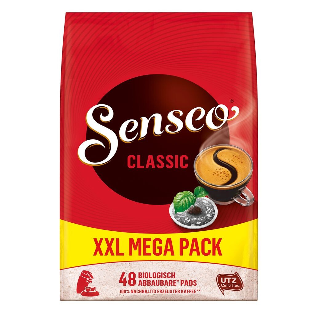 

Кофейные капсулы Senseo Classic / Classic, 10 шт., интенсивный и насыщенный вкус, кофе, 480 подушечек Jacobs