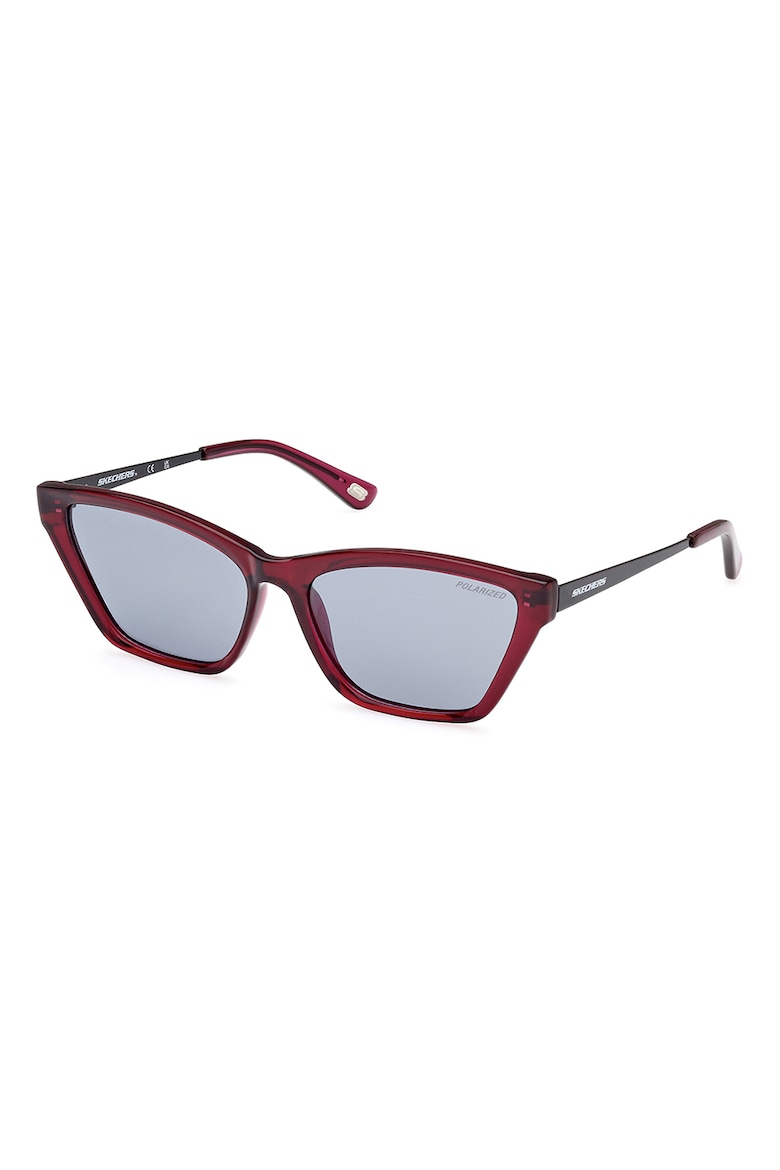 Поляризованные солнцезащитные очки «кошачий глаз» Skechers, красный