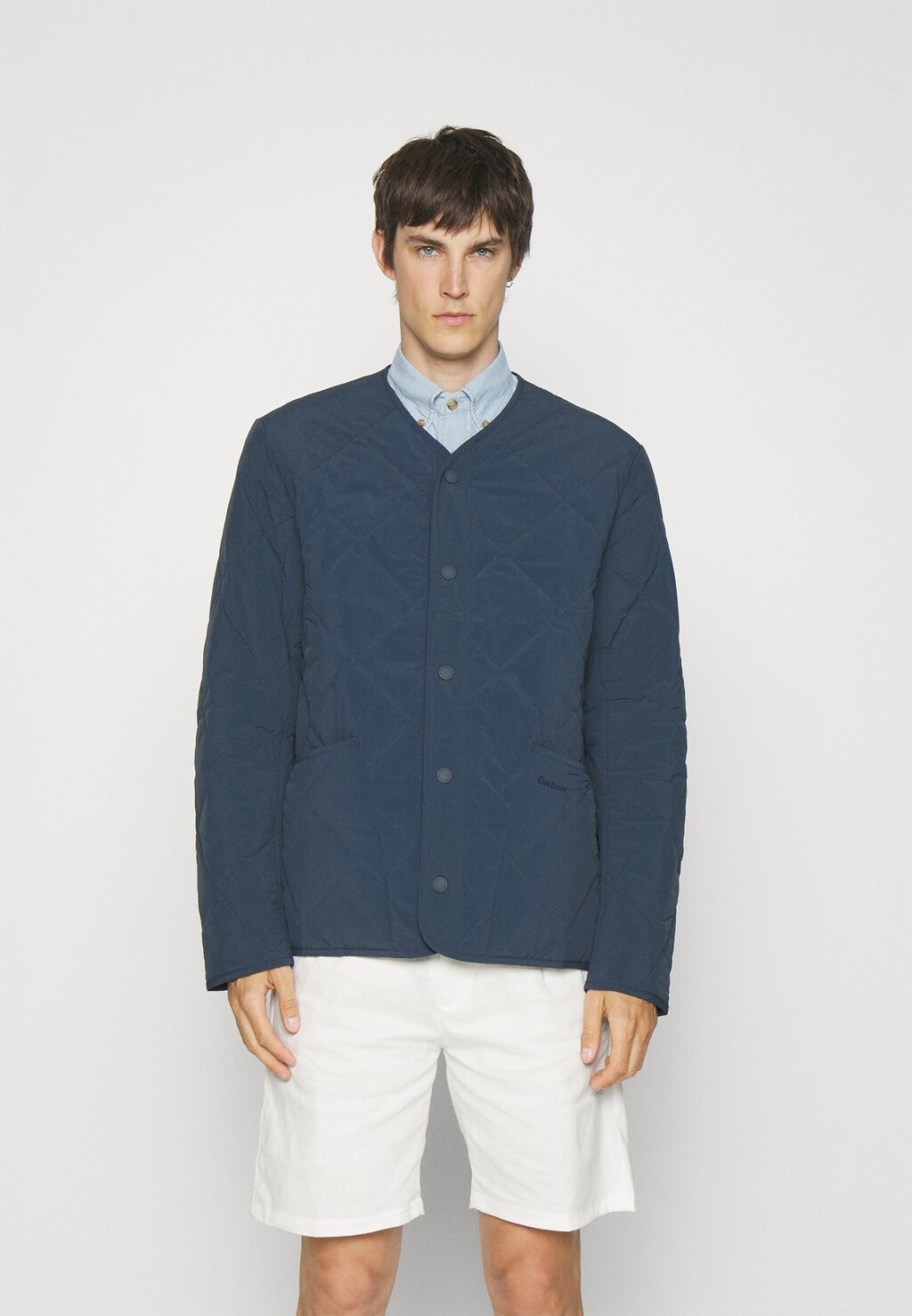 

Демисезонная куртка Barbour, темно-синий