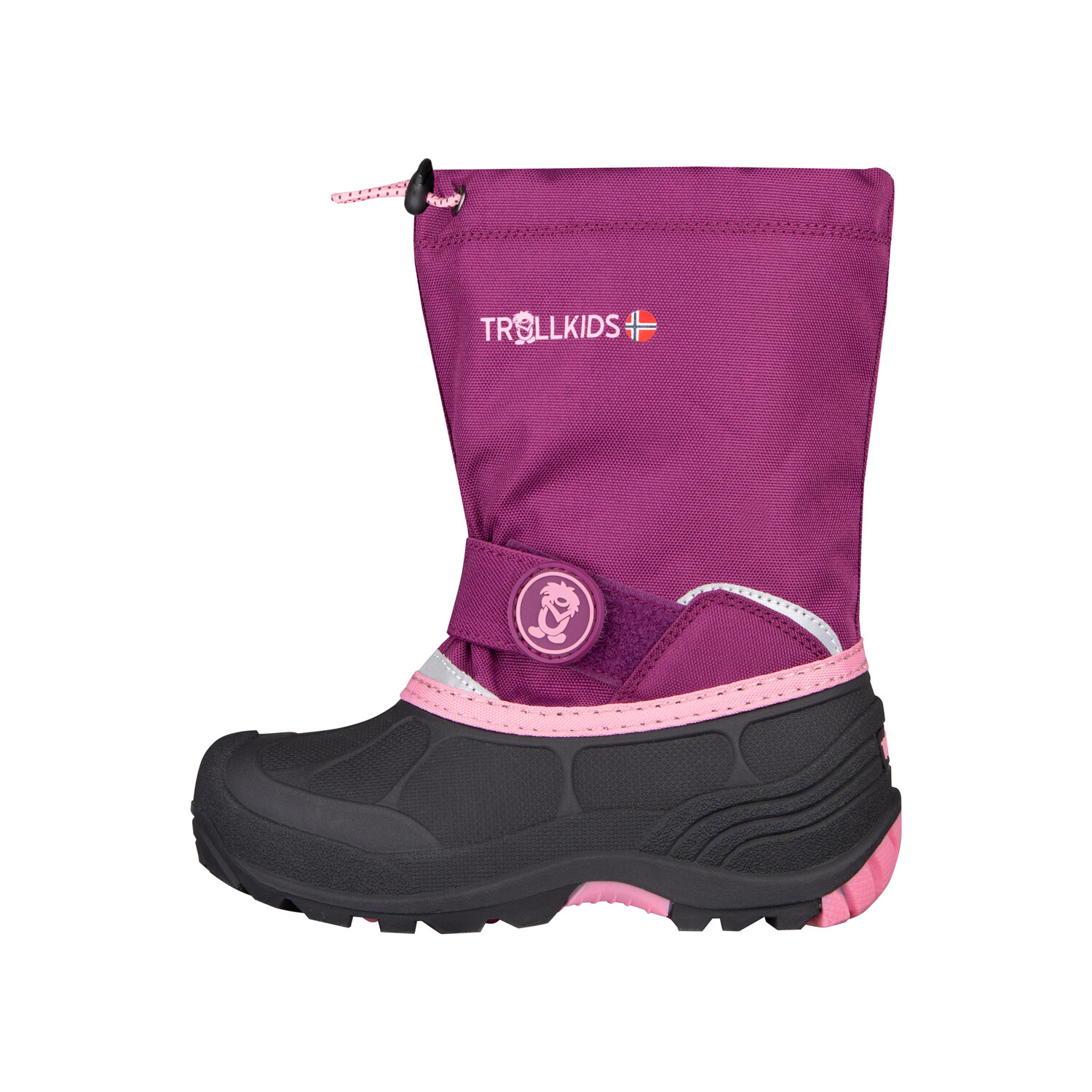 

Ботинки Trollkids Winter Schuhe Telemark XT, цвет Rot/Antikrosa