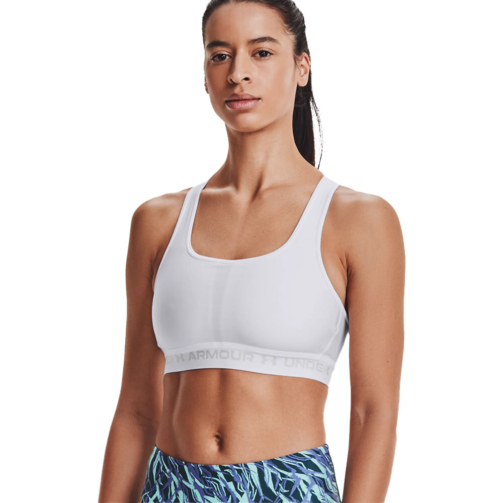 

Спортивный бра Under Armour Mid Crossback, белый
