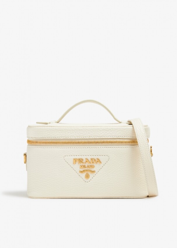 

Сумка Prada Leather Mini-Bag, белый