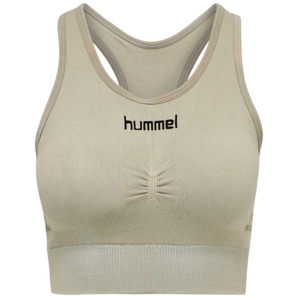 

Спортивный бюстгальтер Hummel First Seamless, бежевый