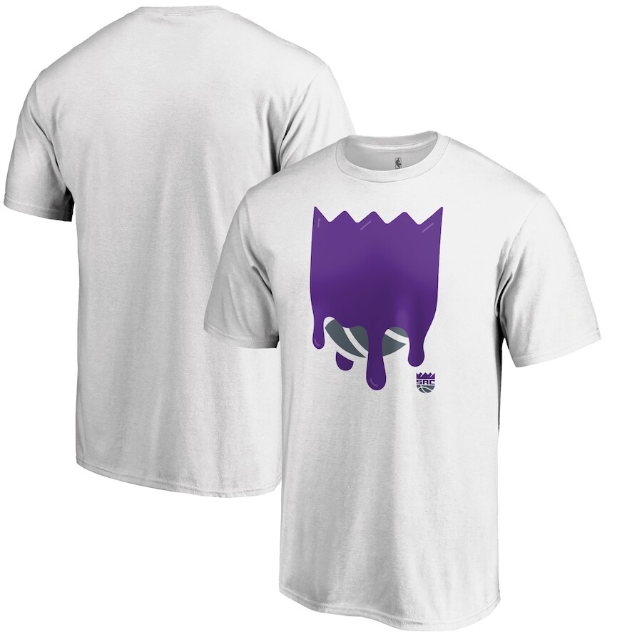 

Футболка с коротким рукавом Fanatics Branded Sacramento Kings, белый