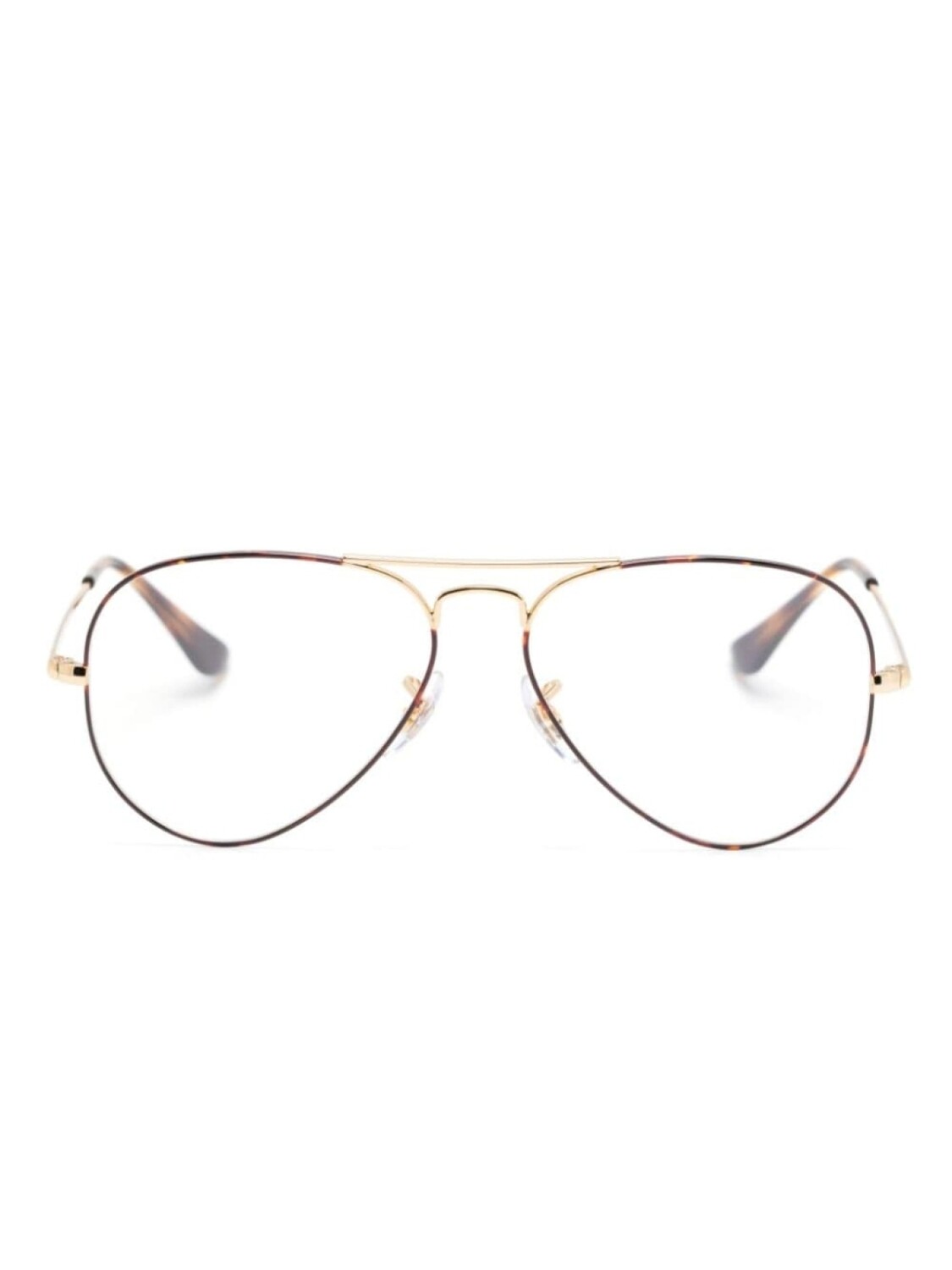 

Ray-Ban очки-авиаторы, коричневый