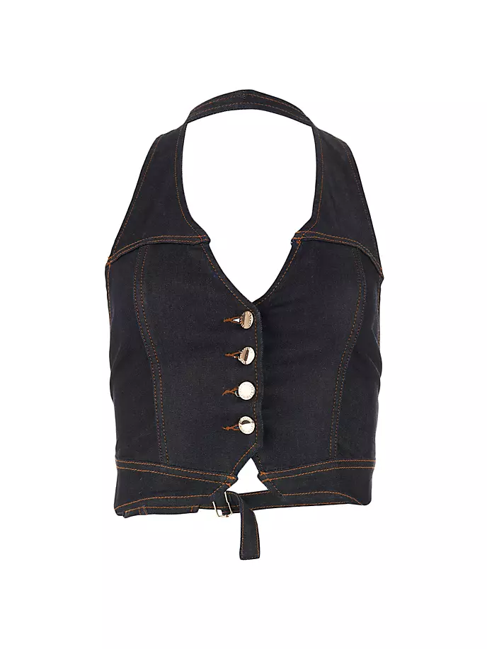 

Бриэль Жилет Retrofête, цвет coated black