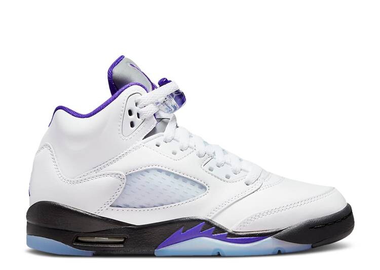 

Кроссовки AIR JORDAN 5 RETRO GS 'CONCORD', белый