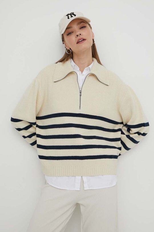 

Компания Холлистер свитер Hollister Co., бежевый