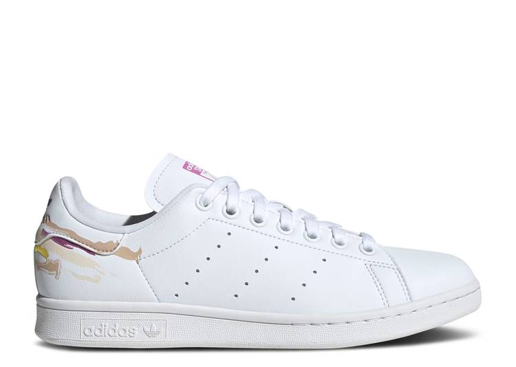 

Кроссовки Adidas THEBE MAGUGU X WMNS STAN SMITH 'ABSTRACT', белый