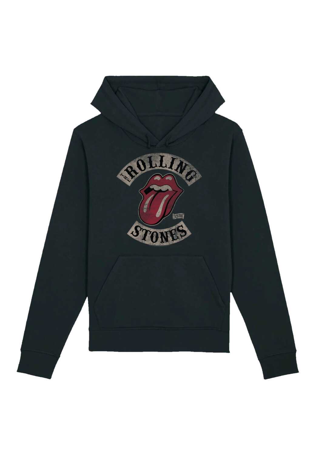 

Пуловер F4NT4STIC Hoodie The Rolling Stones Tour '78, черный