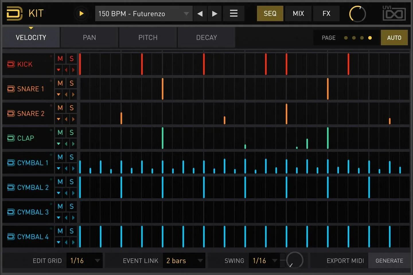 

UVI Drum Designer Современный программный инструмент для барабанов