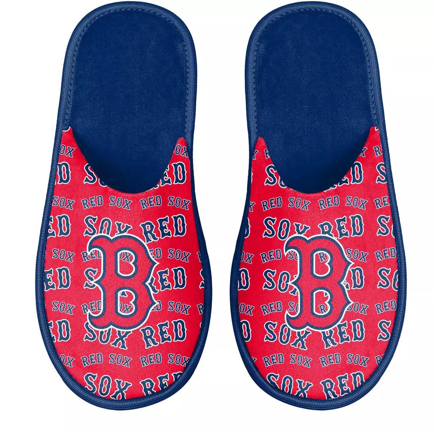 

Молодежные шлепанцы FOCO Boston Red Sox Scuff с надписью Unbranded