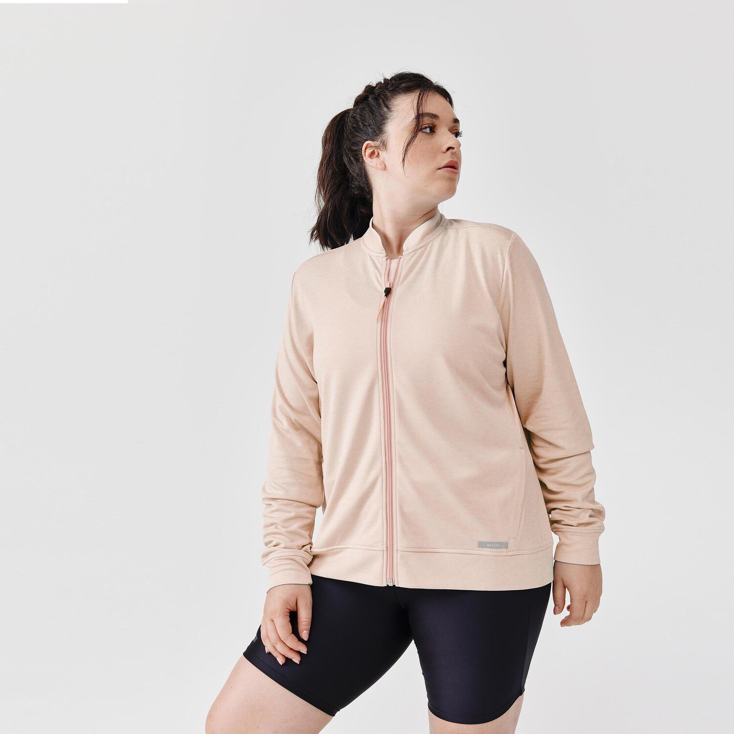 

Дышащая беговая куртка Decathlon сухая Kalenji, розовый