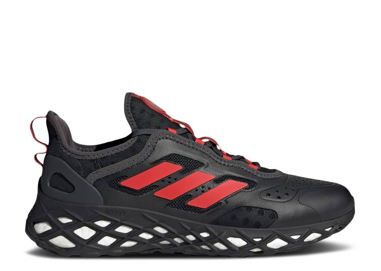 Кроссовки Adidas WEB BOOST 'BLACK RED', черный кроссовки web boost adidas черный
