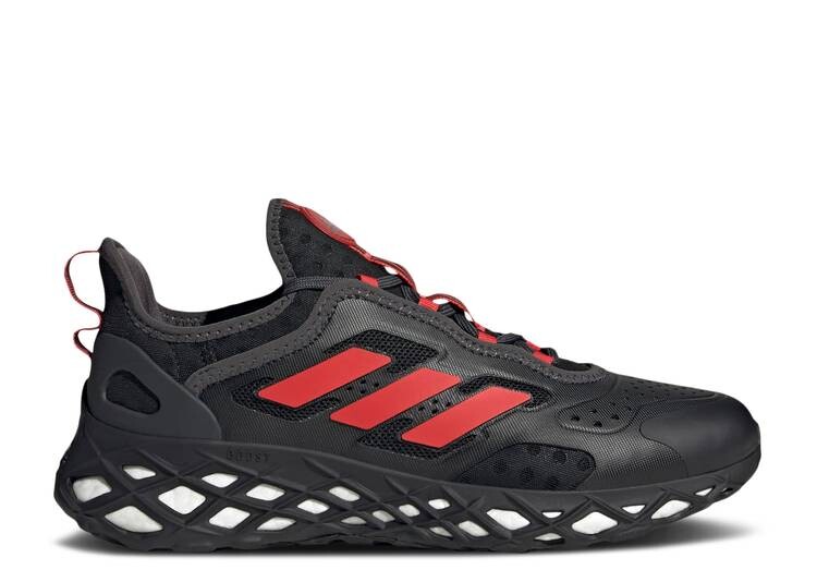 

Кроссовки Adidas WEB BOOST 'BLACK RED', черный