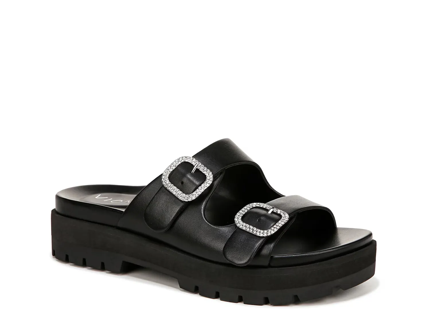 

Сандалии Capitola Crystal Platform Sandal Vionic, черный