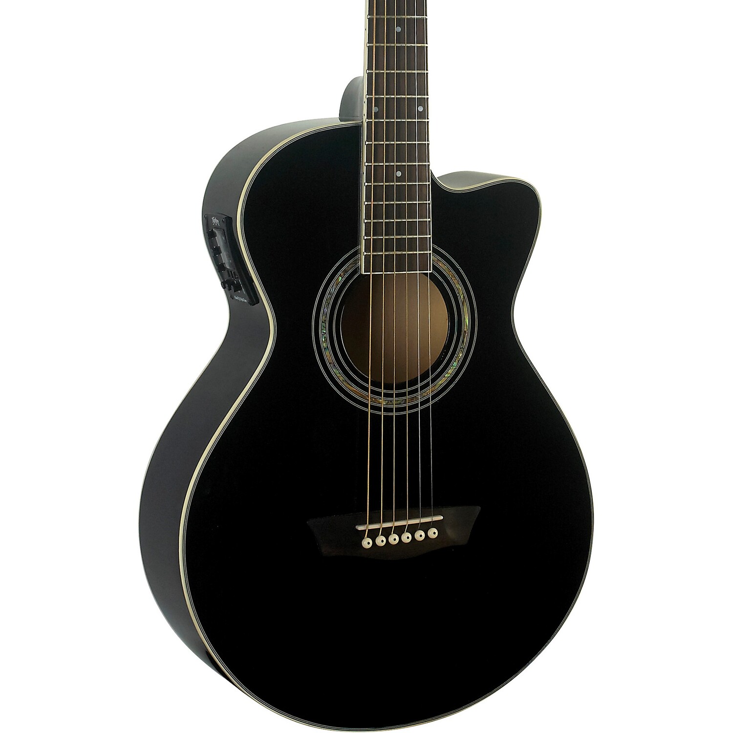 

Акустически-электрическая гитара Washburn EA10B Festival Jumbo