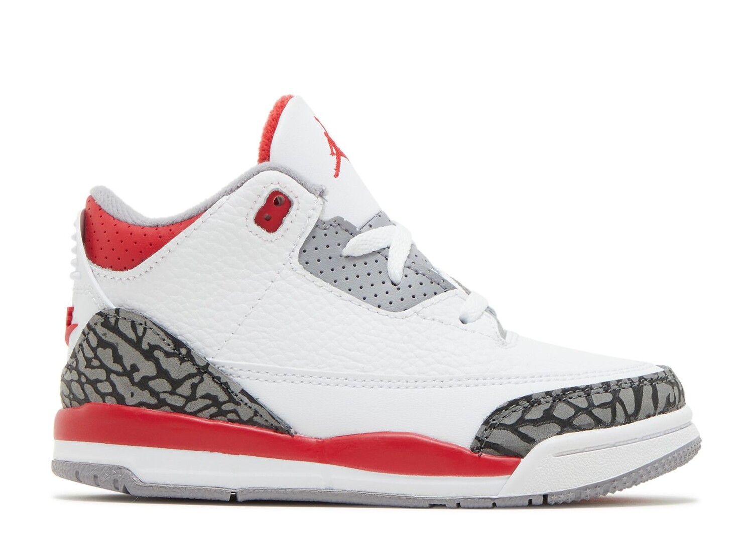 Кроссовки Air Jordan Air Jordan 3 Retro Td 'Fire Red' 2022, белый nike air jordan retro 4 high quality jumpman fire red aj4 breathable outdoor sports sneakers eur 40 47