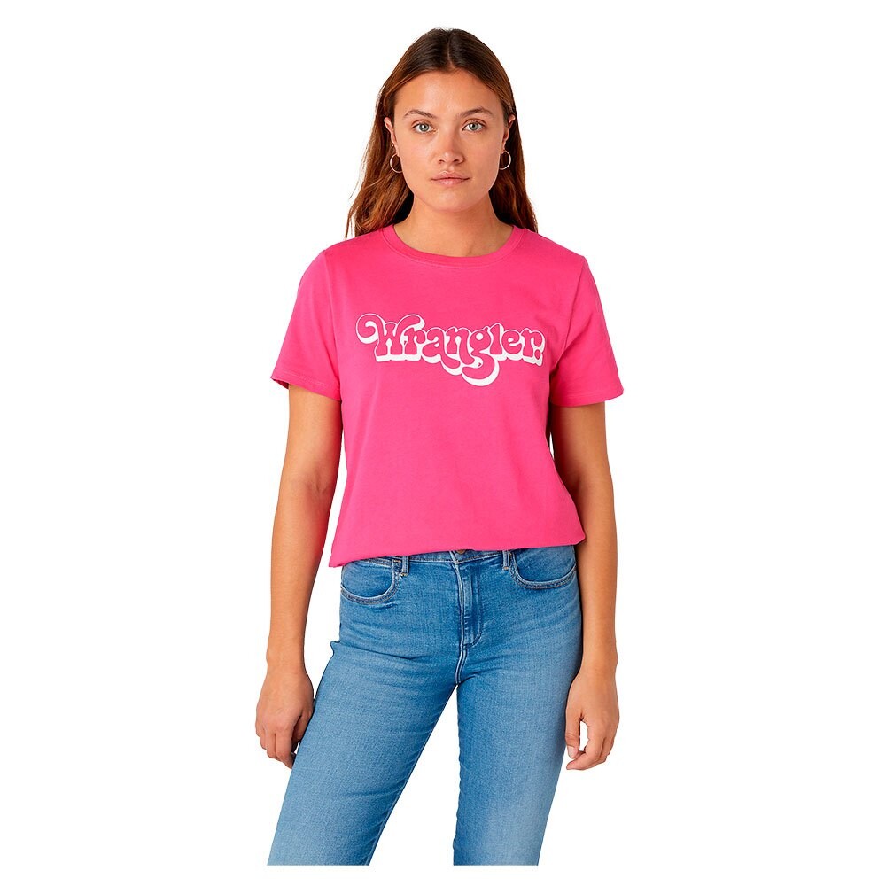 

Футболка Wrangler Regular Tee Regular, розовый