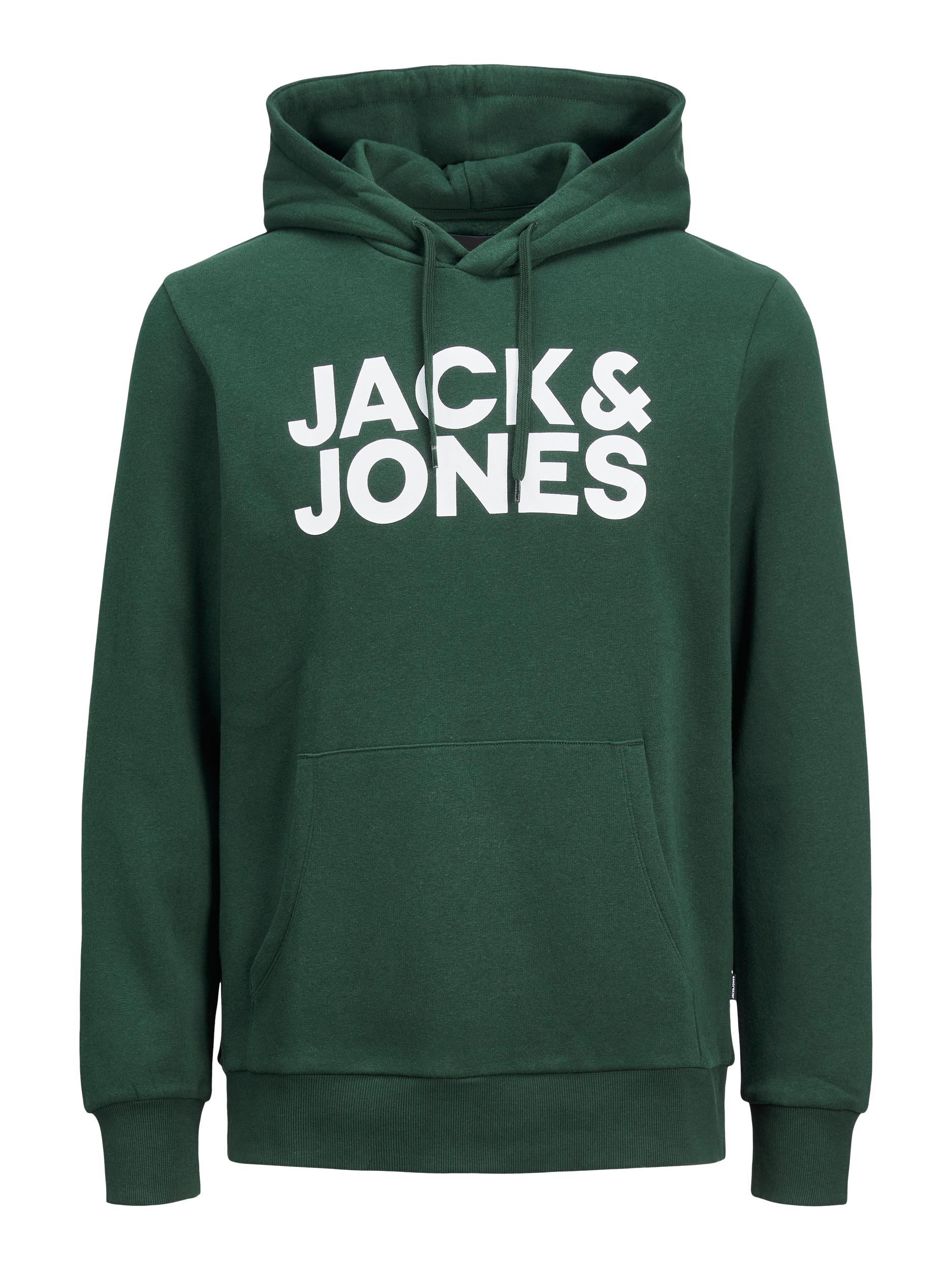 Толстовка Jack & Jones 'Corp Logo', цвет Pine Grove