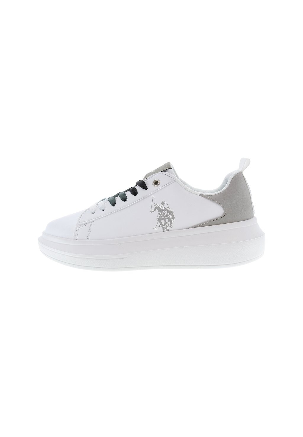 

Полукеды Helis U.S. Polo Assn., цвет bianco grigio chiaro, Серый