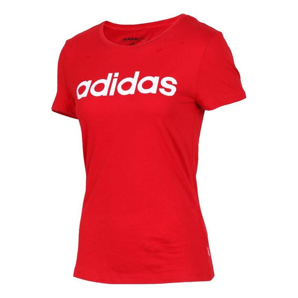 цена Футболка (WMNS) adidas neo T-shirt 'Red', красный