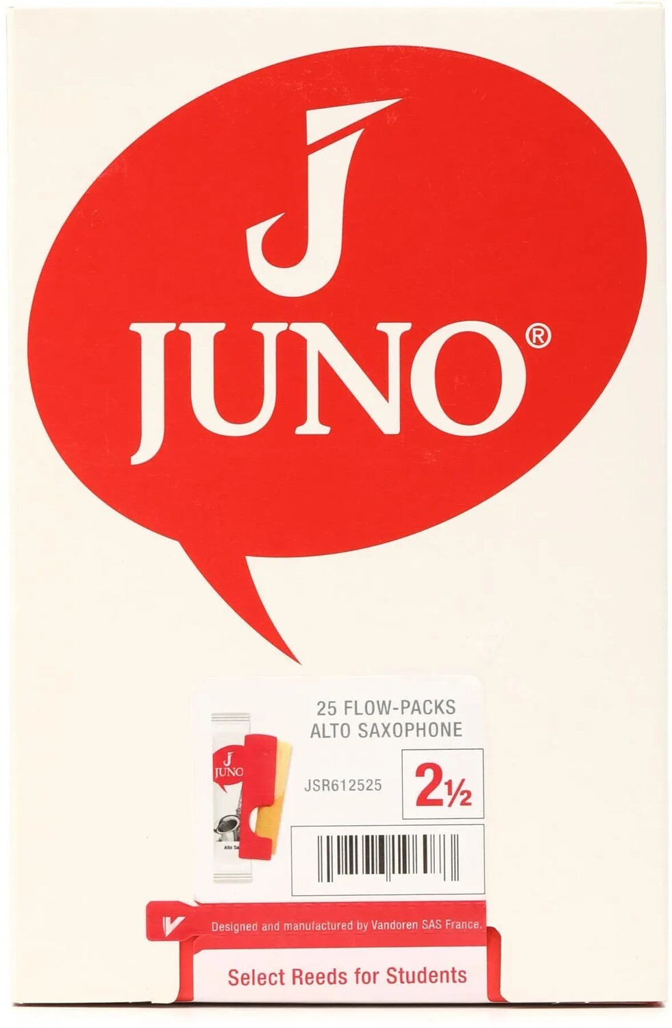 

Juno JSR612525 Трости для альт-саксофона — 2,5 (25 шт. в упаковке)
