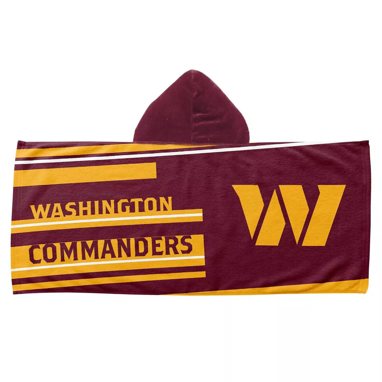 

Пляжное полотенце с капюшоном The Northwest Group Washington Commanders