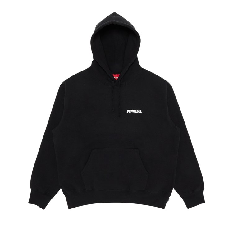 

Толстовка Supreme Crown Hooded 'Black', черный